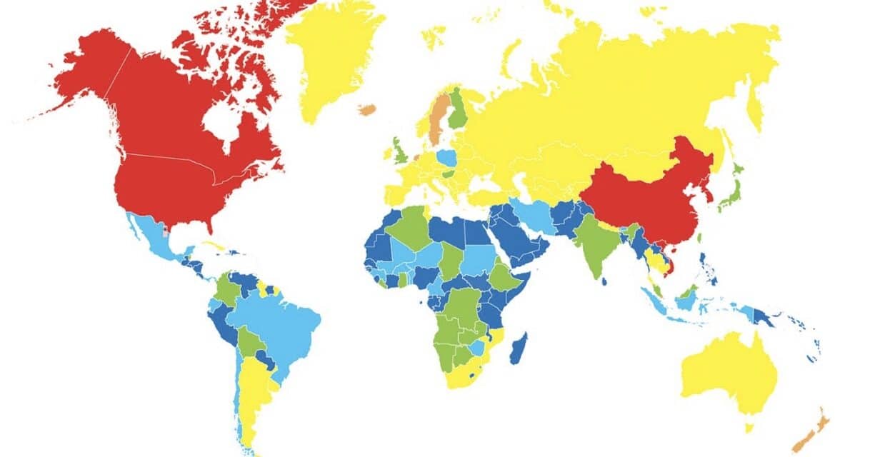 Shocking Abortion Map Compares America’s Laws to the Rest of the World