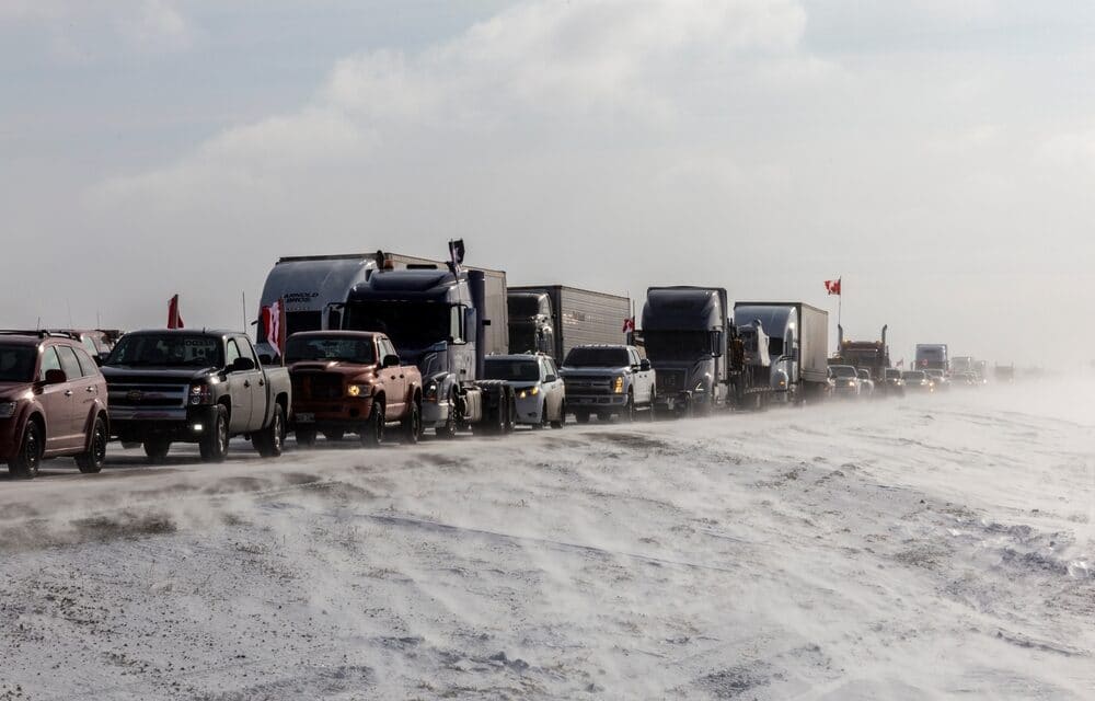 US truckers planning to come to DC this week with Freedom Convoy