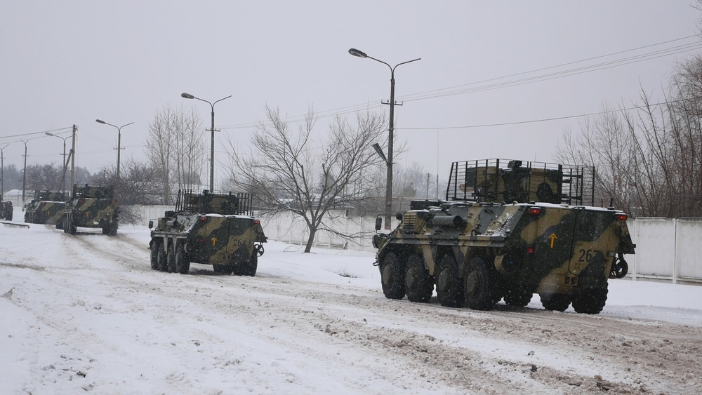 Russia says it has begun pulling troops away from Ukraine border