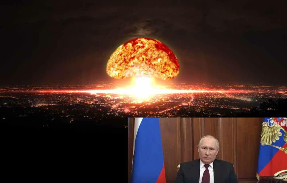 Vladimir Putin appears to threaten nuclear attack against West in chilling TV address