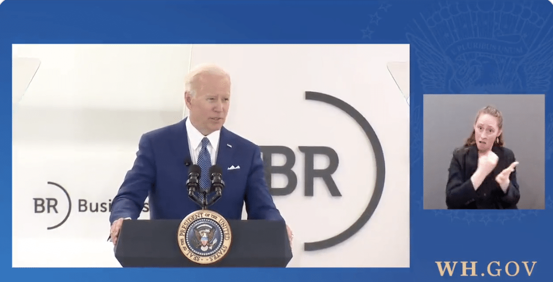 Biden warns that things are shifting and there is going to be a ‘New World Order’ and we have to “lead it”