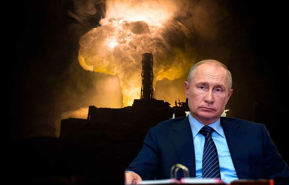Ukrainian officials warn that ‘Putin is planning terror attack at Chernobyl nuclear power plant’