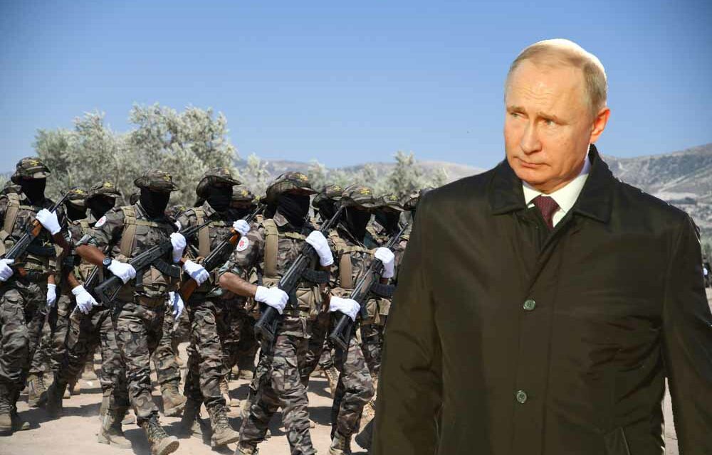 Putin preparing to recruit over 16,000 Syrian fighters to join invasion of Ukraine
