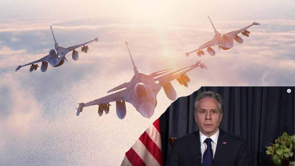 (WATCH) Blinken warns that NATO countries have “green light” to send fighter jets to Ukraine