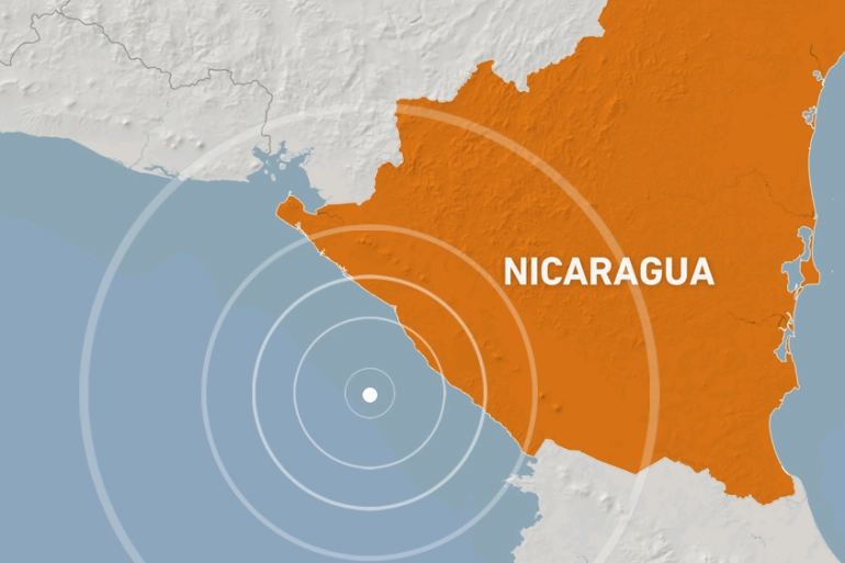 Strong magnitude 6.7 earthquake rocks Nicaragua coast