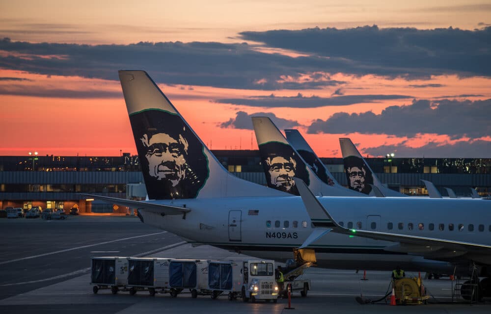 Alaska Airlines goes woke with gender-neutral uniforms, personal pronoun pins — and all workers now can use makeup and fingernail polish