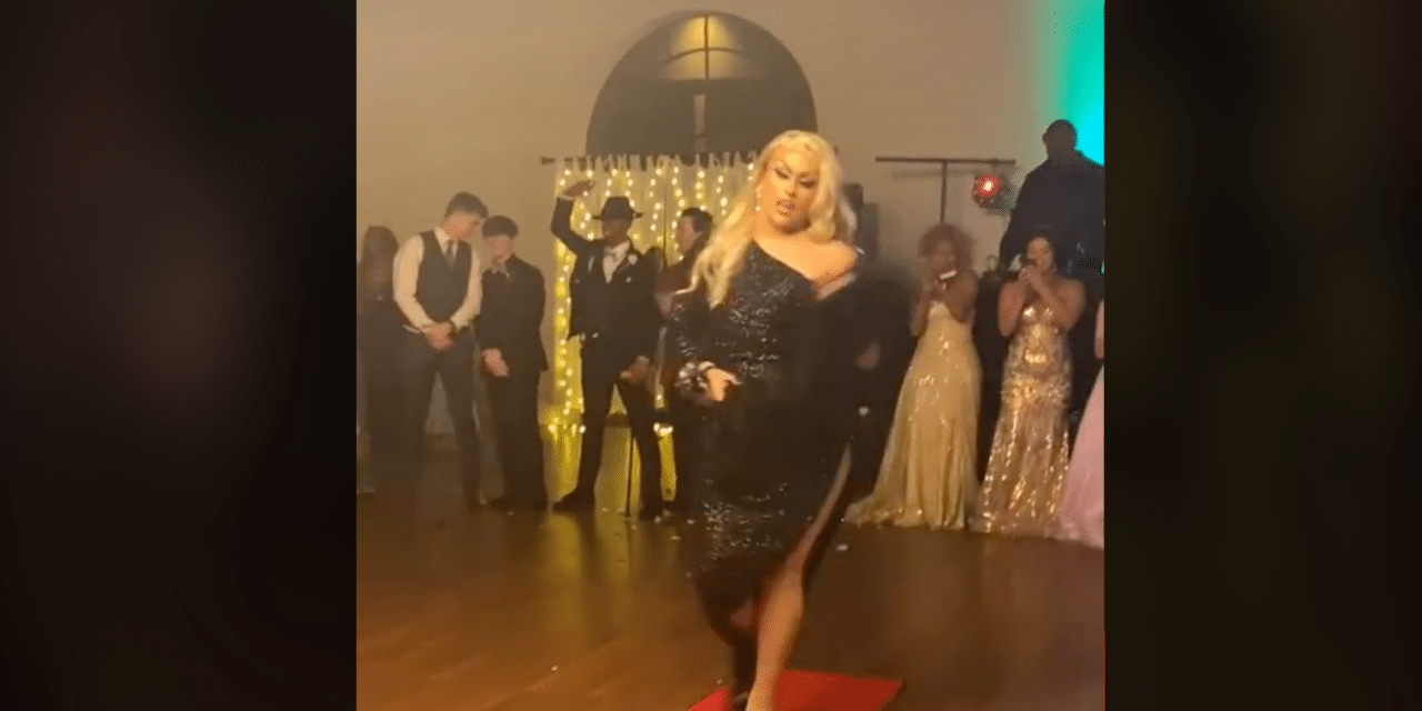 (WATCH) A Drag Queen was just crowned “prom king” at Indiana high school