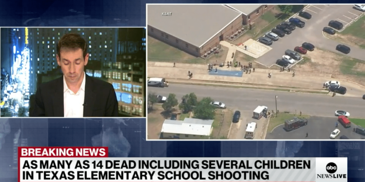 At least 14 children including teacher killed in Texas Elementary School shooting