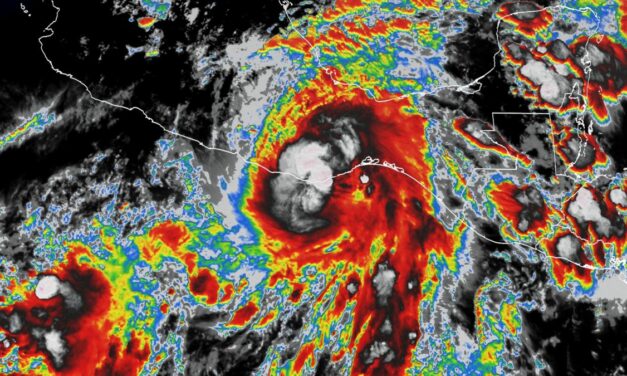 Mexico’s Pacific coast has just been struck with the strongest May storm since record-keeping began