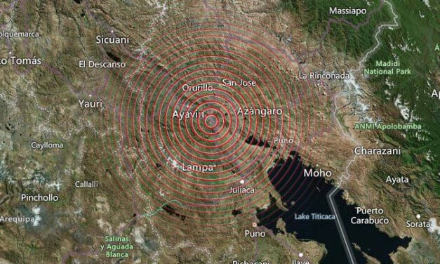 Huge 7.2 earthquake strikes Peru