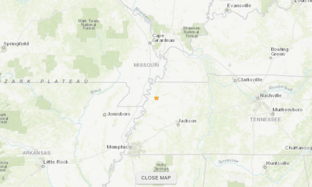 Early-morning earthquake rattles dozens near Tennessee-Missouri border