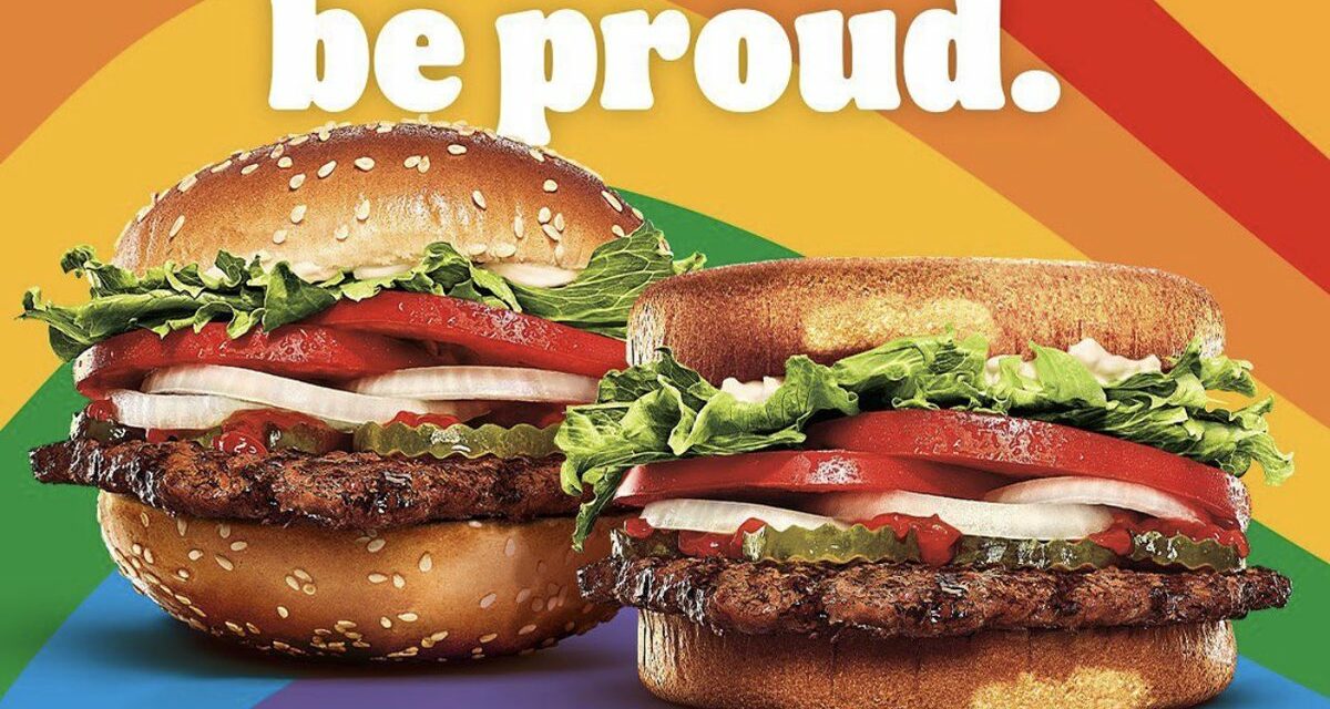 Burger King debuts ‘Pride Whopper’ with two top or two bottom buns