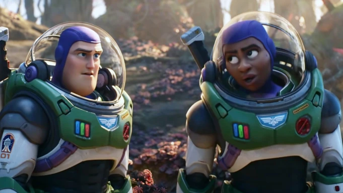 Oklahoma theater comes under fire after displaying  ‘Lightyear’ gay kiss warning