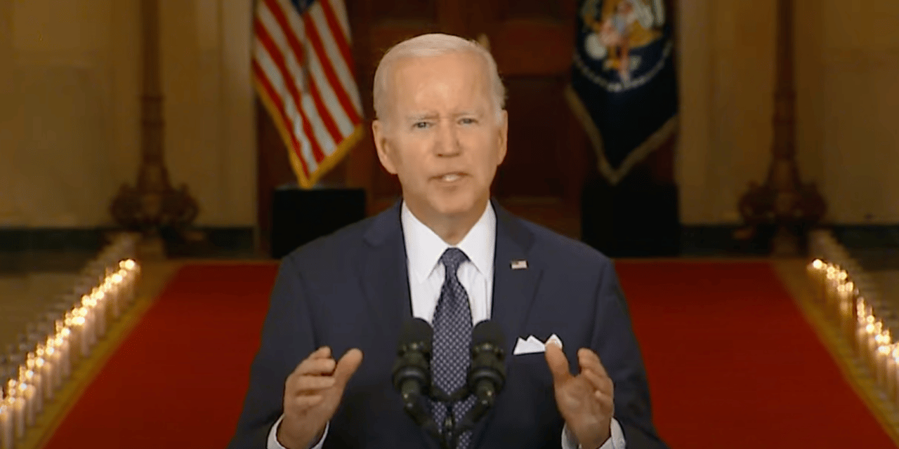 (WATCH) Biden says Second Amendment is ‘not absolute’ in impassioned call to reinstate assault weapons ban