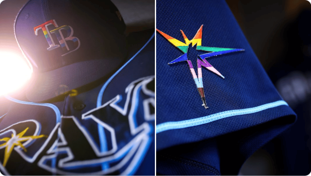5 Tampa Bay Rays players decline to wear LGBTQ+ logo on uniform during Pride Night…