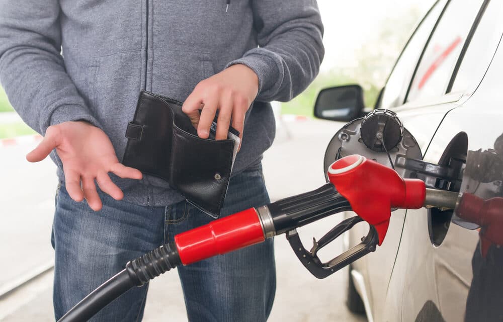 Gas price seen nearly $10 a gallon at this California station
