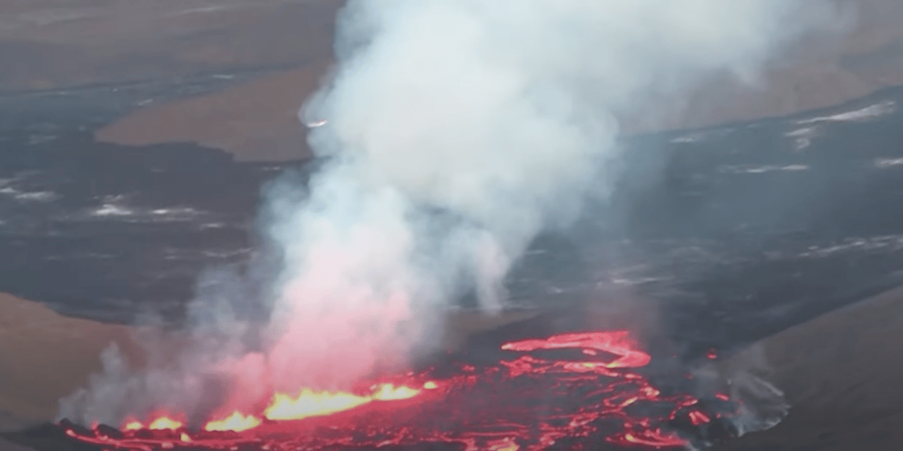 Volcano erupts near Iceland airport sparking travel fears