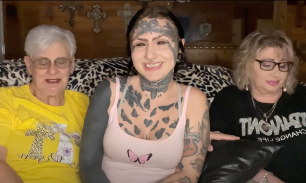 (WATCH) Grandmother assures her tattooed stripping granddaughter that was raised in a Christian home that she is ‘not going to hell’