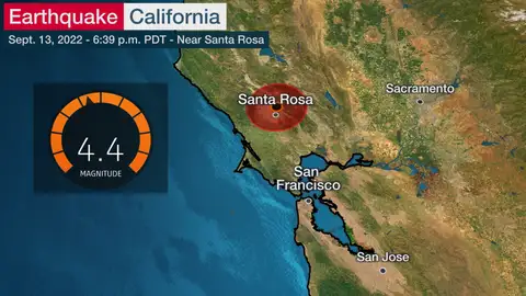 Northern California rattled by 4.4 magnitude earthquake