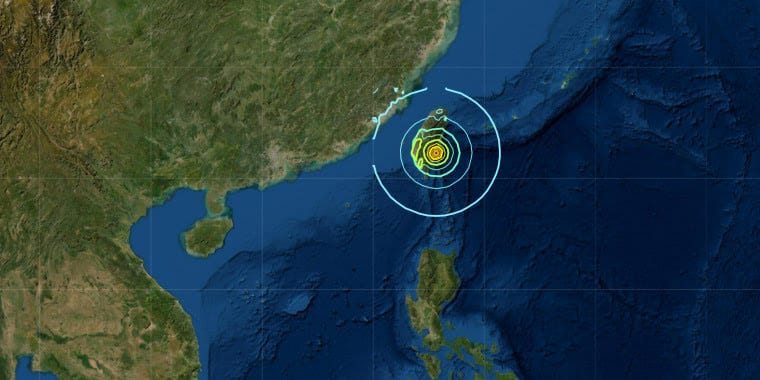 Powerful magnitude 6.9 earthquake strikes Taiwan, triggering tsunami warning