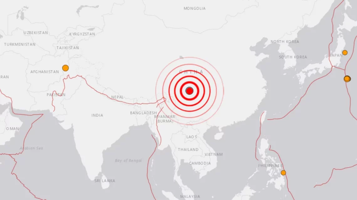 Powerful 6.6 magnitude earthquake strikes China’s southwestern Sichuan province leaving at least 7 dead