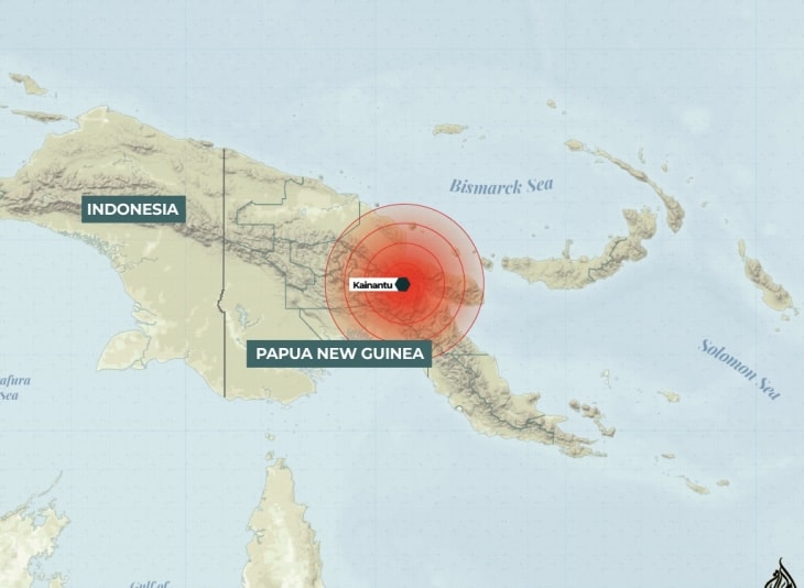 Powerful 7.6 earthquake that struck Papua New Guinea leaves 4 dead and much damage