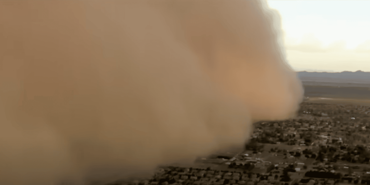 Apocalyptic dust storm strikes Arizona hours before “Burning Man” festival hosting “Orgy Dome”