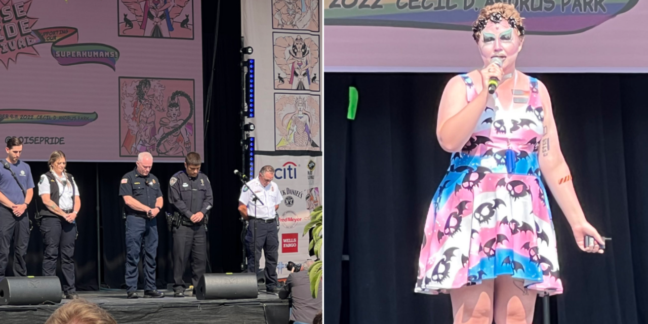 Boise Police Lead LGBT Pride Event in Moment of Silence for 9/11 — Followed by Drag Queen Story Hour