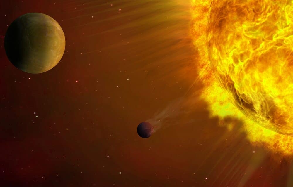 One of the largest solar storms ever observed has just struck Venus