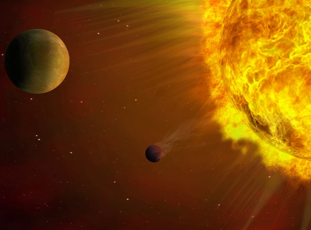 One of the largest solar storms ever observed has just struck Venus