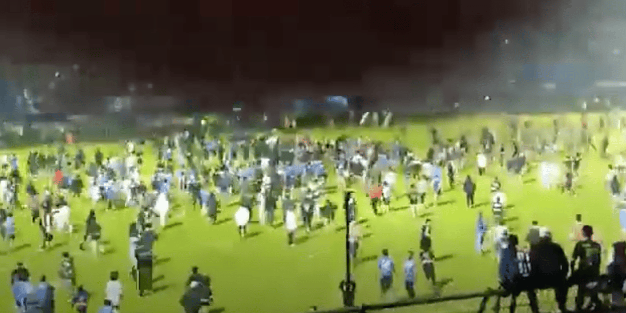 At least 127 people dead following riot at soccer match in Indonesia