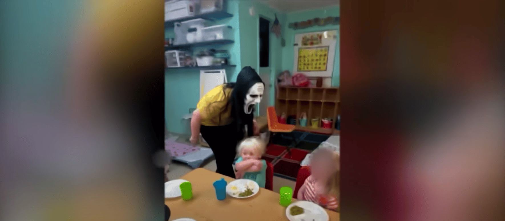 Day care workers using horror masks to scare children have been charged with felony child abuse