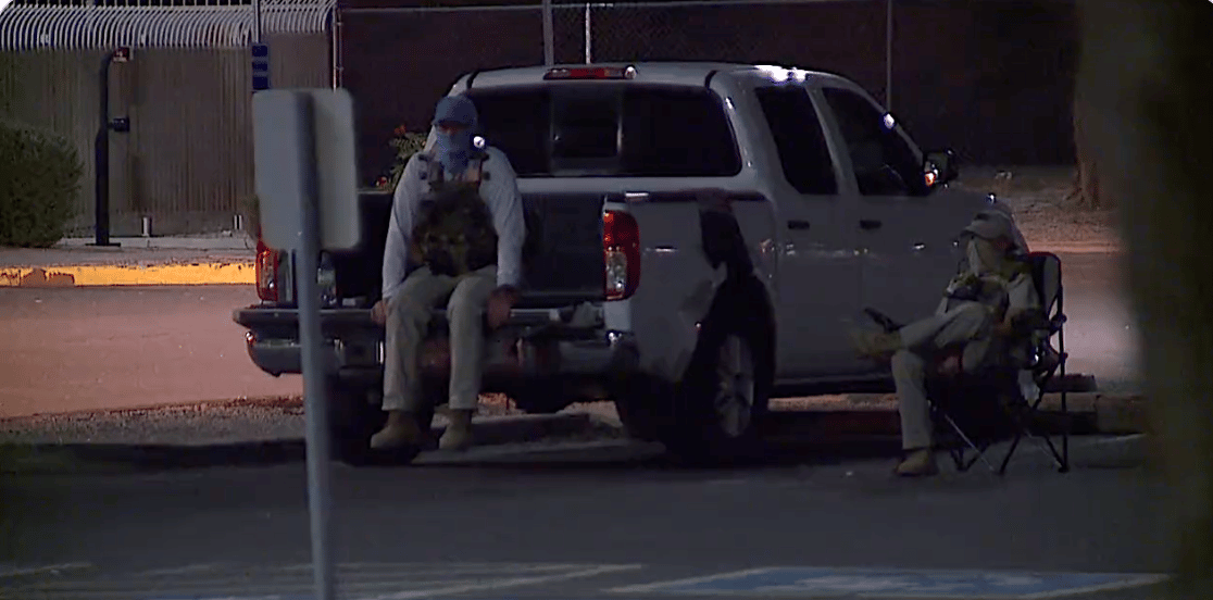 (WATCH) Armed ‘vigilantes’ reported at Arizona ballot drop box