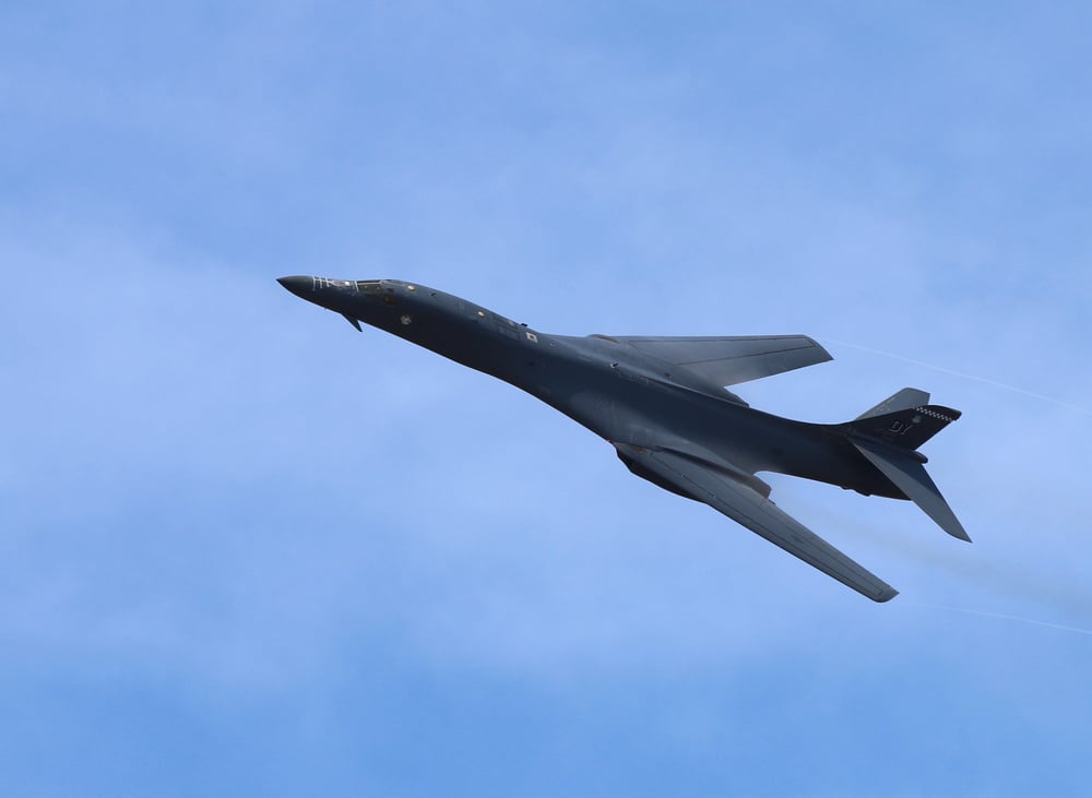 American B-1B bombers have landed in Guam to ‘deter adversaries’ and reassure allies