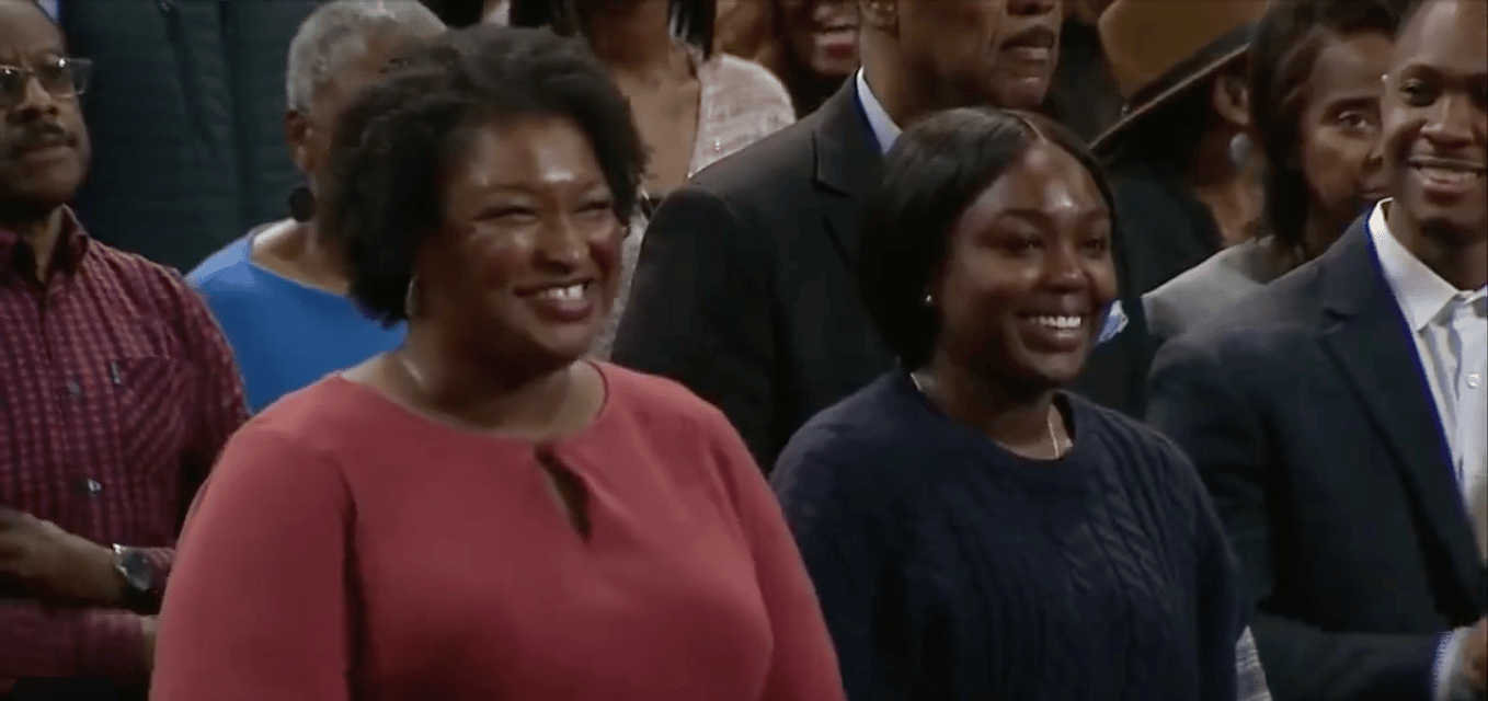 (WATCH) Mega Church pastor “Creflo Dollar” welcomes and promotes GA Democratic nominee for Governor who supports abortion