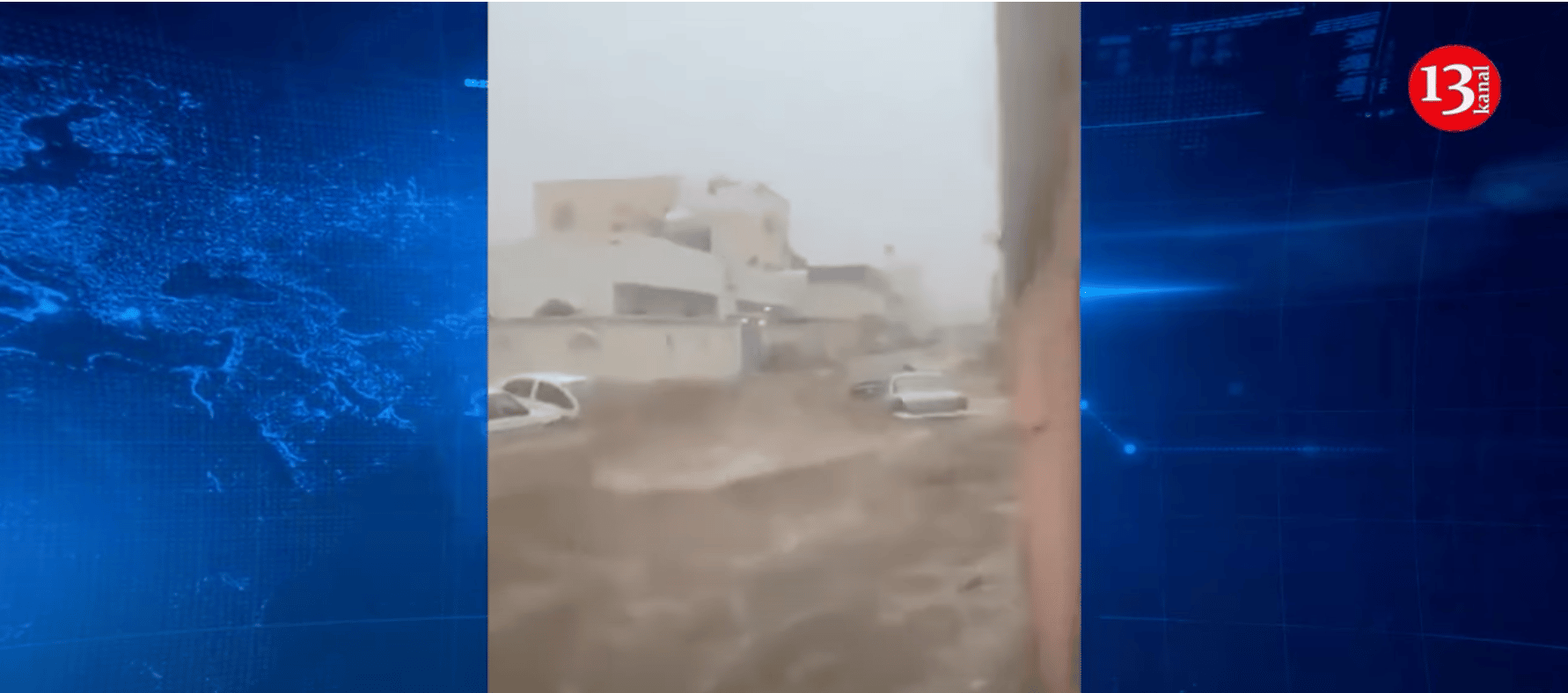 (WATCH) Saudi Arabia sees cars swept away from catastrophic flooding after King Salman bin Abdulaziz Al Saud demanded the people pray for rain