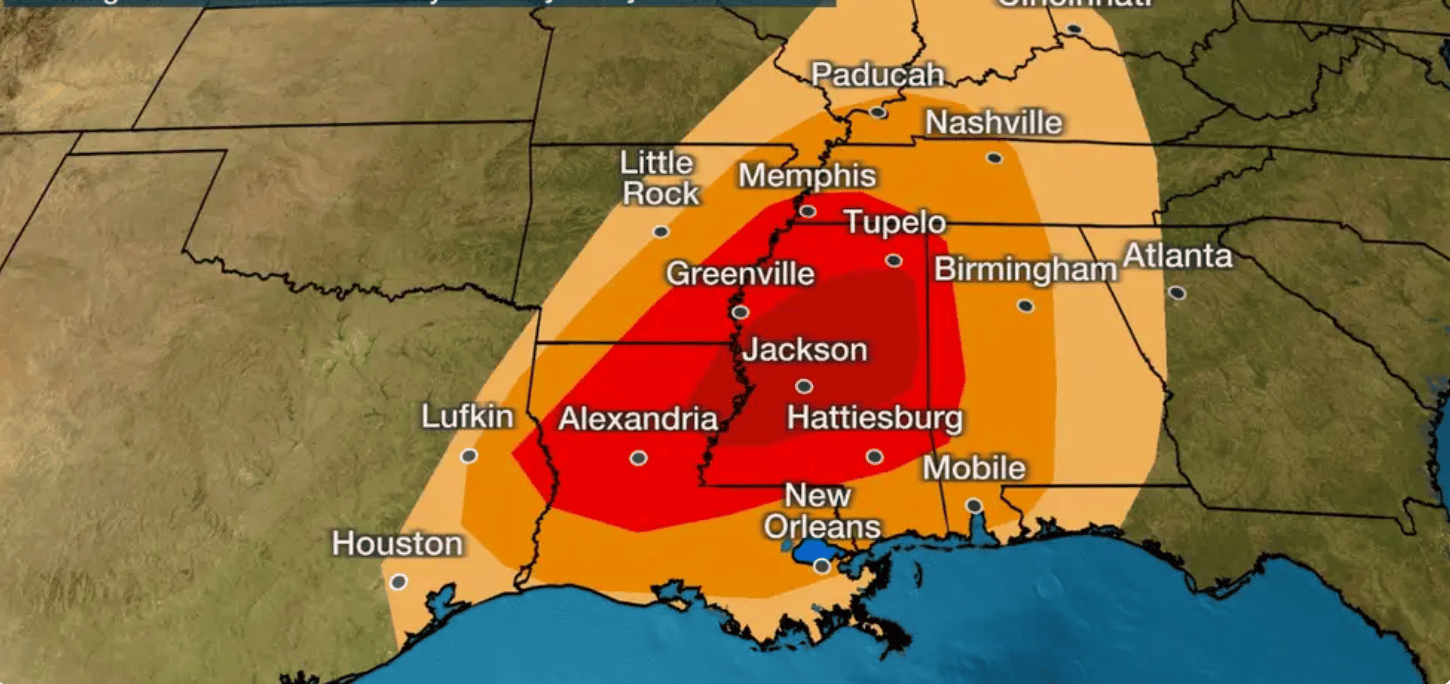 UPDATE: Strong, long-track tornadoes, damaging winds, and large hail threaten multiple states in the US