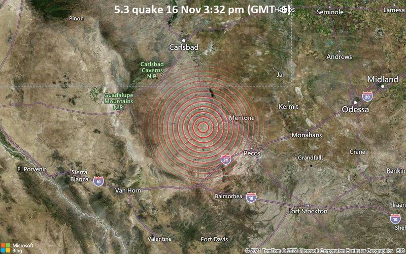 5.4 magnitude earthquake rocks Texas, Third strongest quake ever for the state, Strongest since 1995