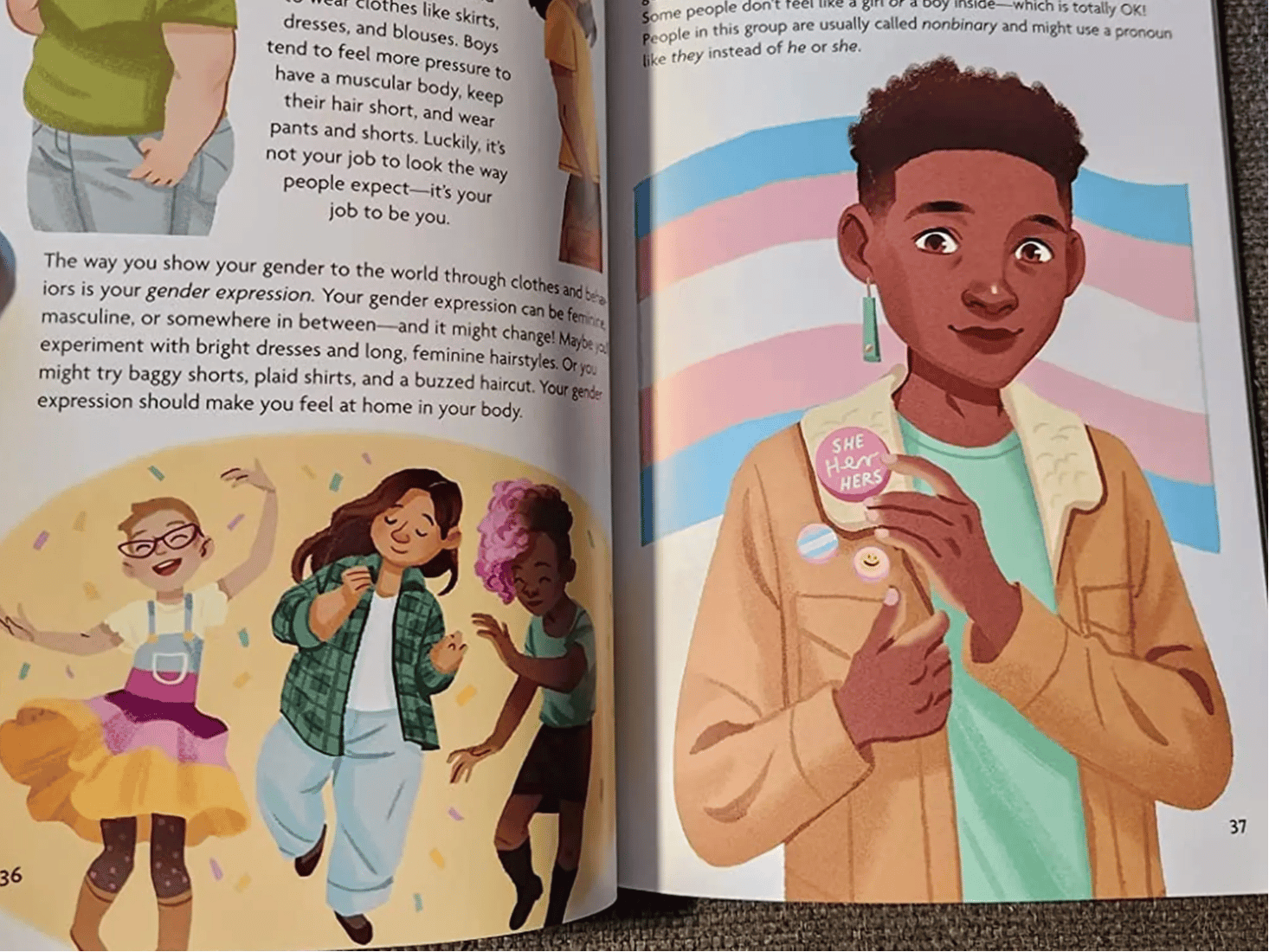 American Girl angers parents with book teaching 3 year olds about “gender expression”