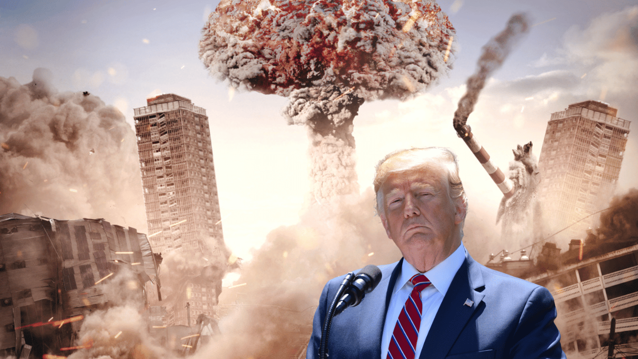 Trump claims he would build an ‘impenetrable dome’ over the US as he warned of a possible World War III