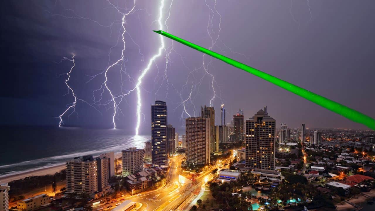 Scientists just tested a car-sized laser created to divert lightning away from airports and power stations