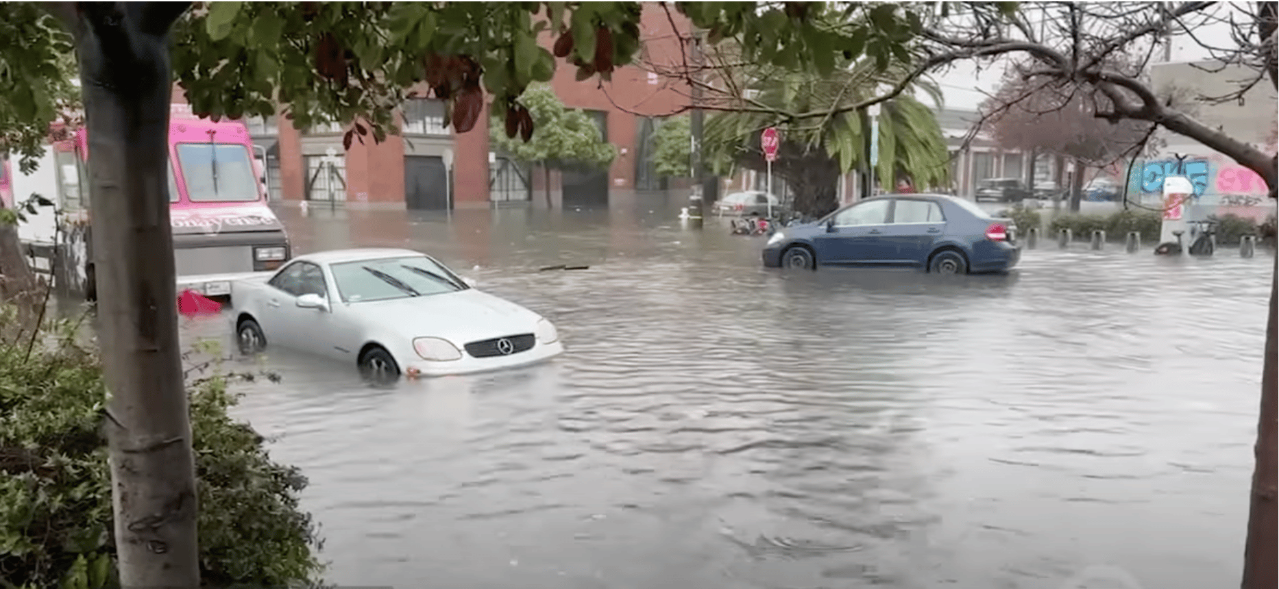 (WATCH) Atmospheric river turns deadly as California slammed with flooding and mudslides