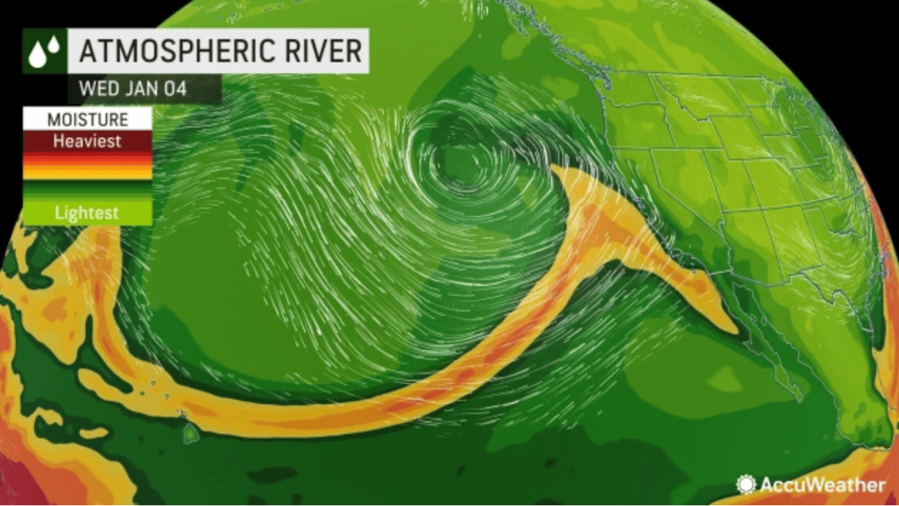 Bomb cyclone slinging high-impact atmospheric river into California, Life-threatening floods and mudslides are major threat