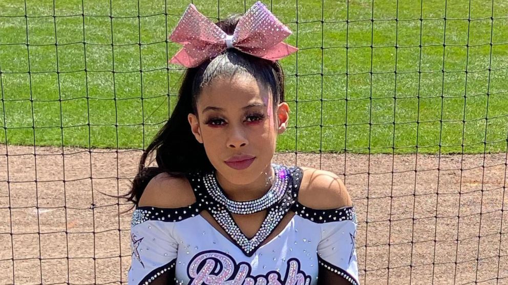 A 17-year-old girl goes into cardiac arrest at a cheerleading competition