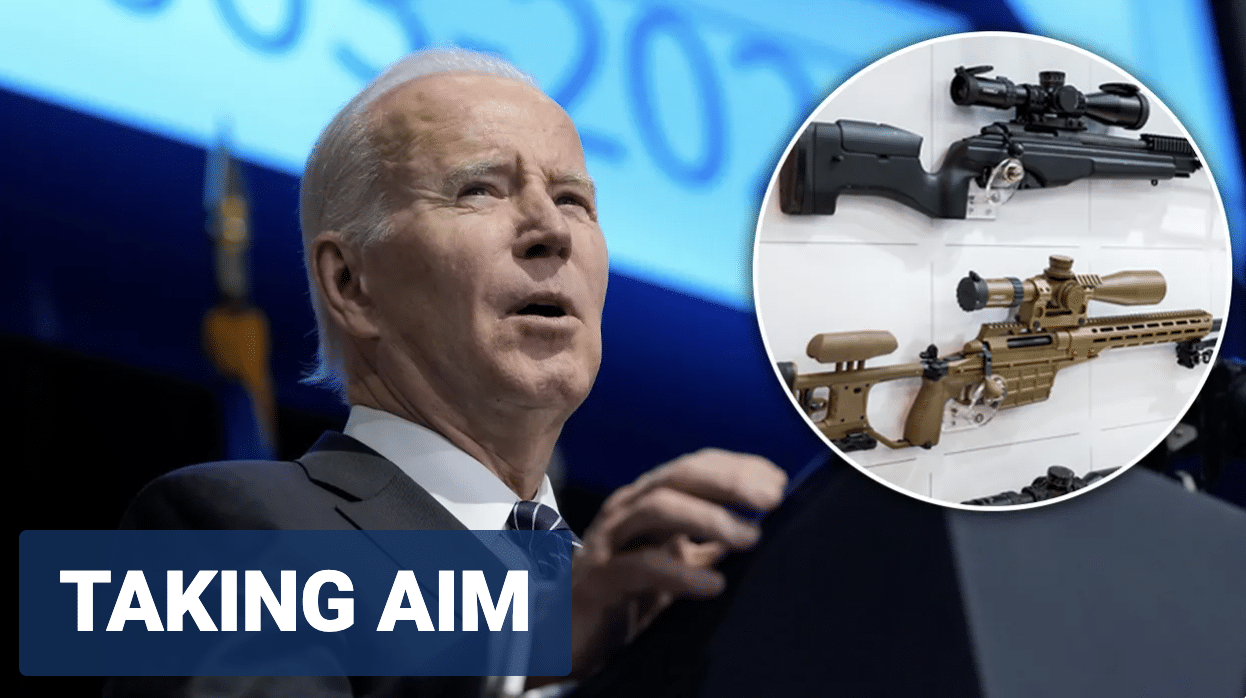 Biden vows he will ban assault weapons, high capacity magazines ‘come hell or high water’