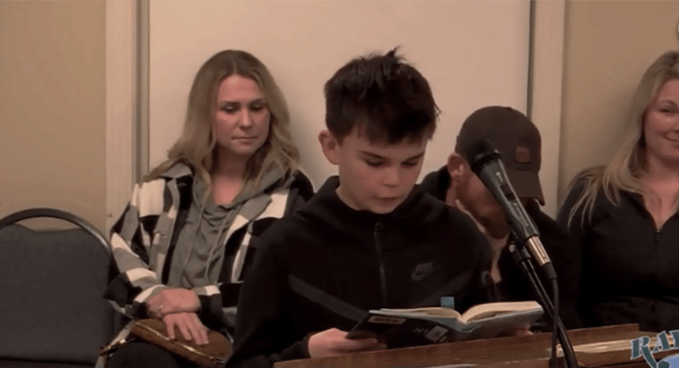 11-year-old reads aloud from ‘pornographic’ book he checked out from library at school board meeting