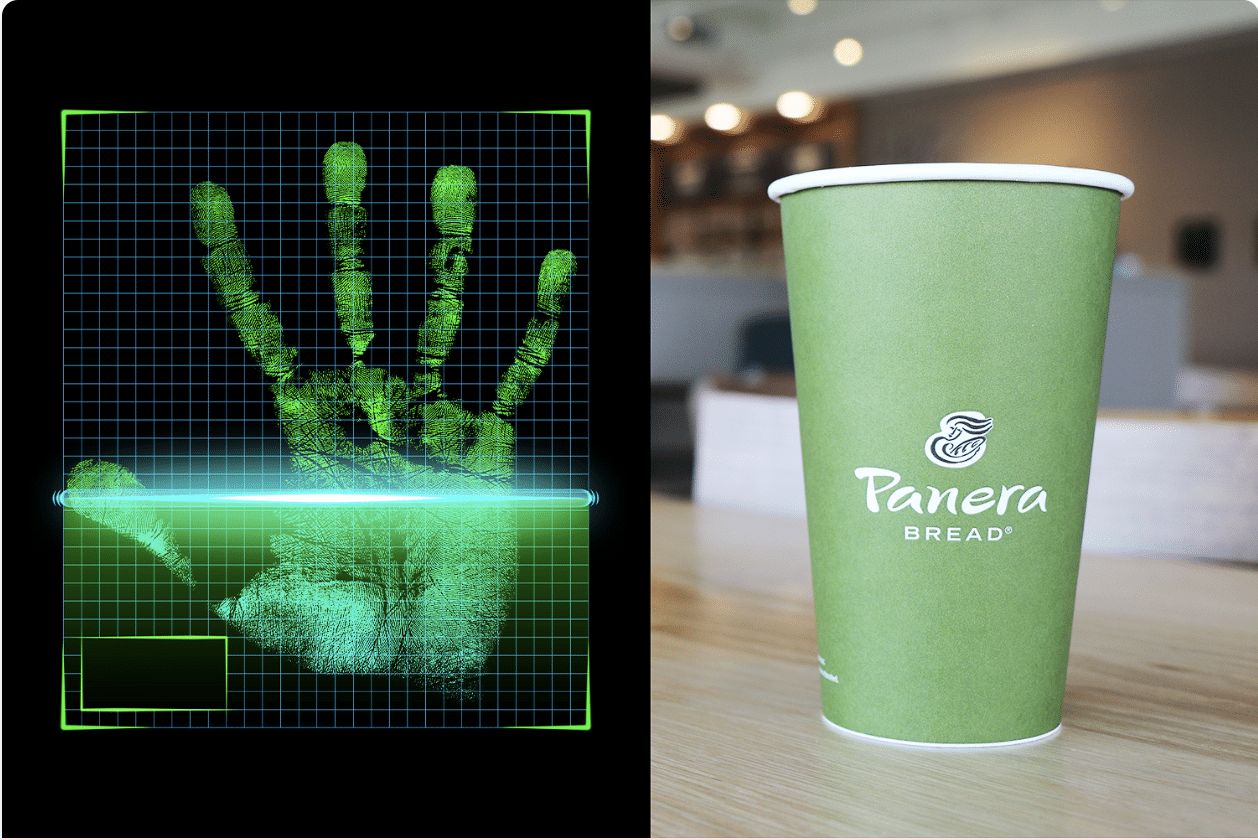Panera is rolling out Amazon’s “pay with your palm” technology