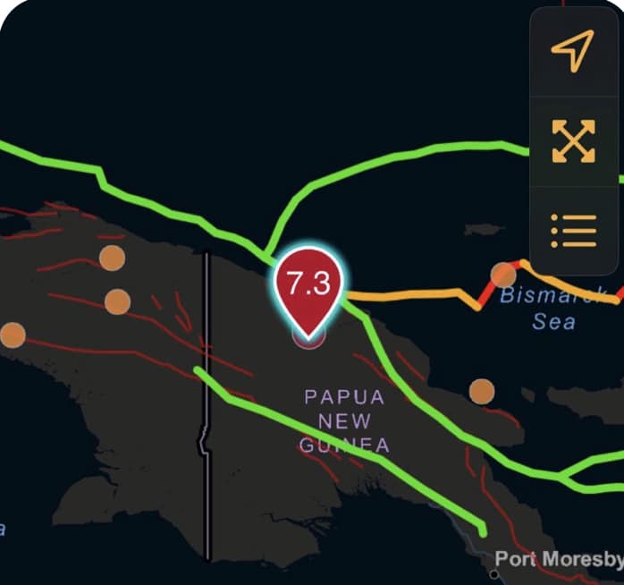 Powerful 7.0-magnitude earthquake strikes Papua New Guinea