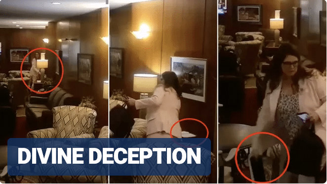 (WATCH) Arizona state lawmaker caught on camera hiding Bibles in members-only lounge