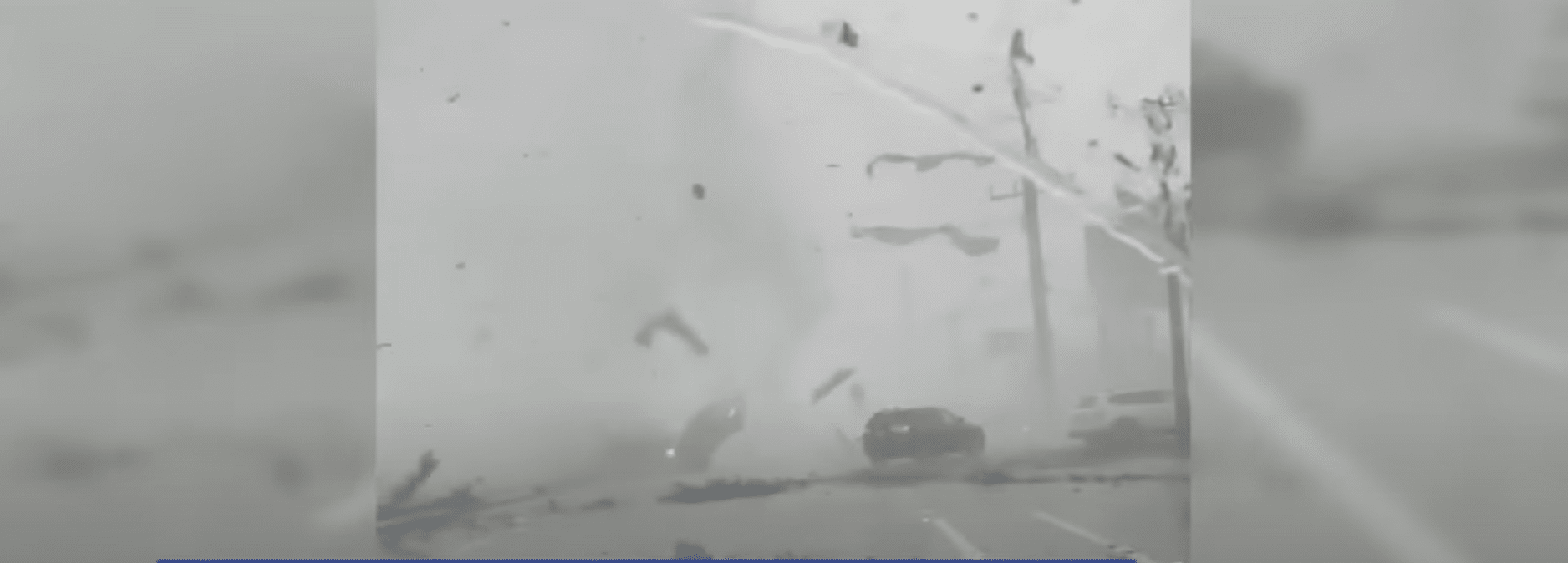 (WATCH) Tornado flips cars and leaves trail of damage in South Florida